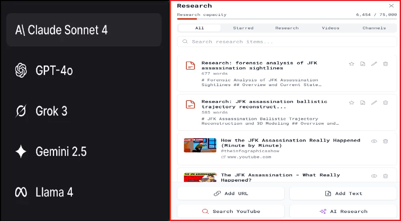 Side-by-side script editor comparison