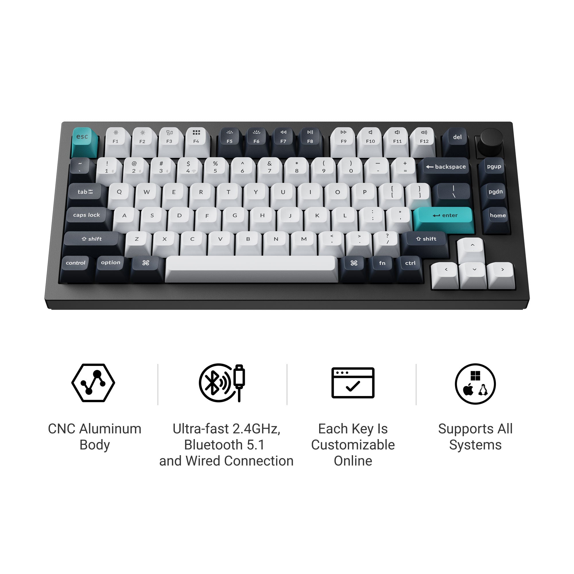 Keychron Q1 Max official product shot and headline features